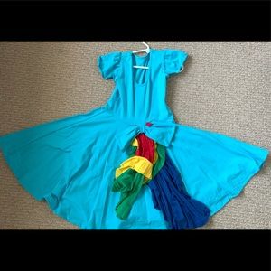 New Rainbow Dash similar dress size 6 Boutique